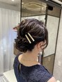 ルミュドゥプレシャス(LEMIEUX de precious)&nbsp;流行りの結婚式参列用のヘアセット、ヘアメイク得意です♪