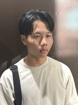 ランディ(RANDY) メンズ 校則にバレないツーブロック センターパート 【RANDY】