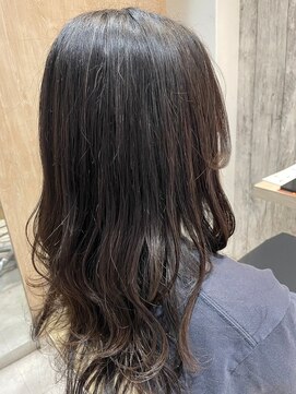 エヌアンドエー せんげん台店(N&A) 大人綺麗な秋冬カラー×ゆるふわケアパーマ ブラウン/アッシュ