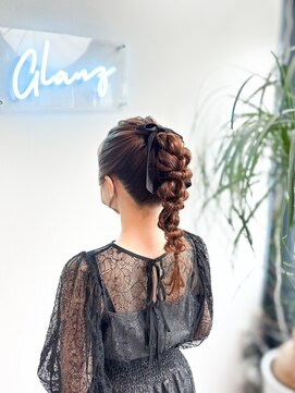 グランツ(GLANZ) あみおろしヘアセット