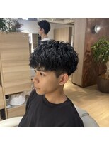 ウノプリールヴァモス(unopulir Vamos) 大人メンズショートヘア黒髪刈り上げ