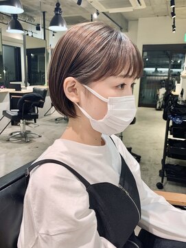 リグリー(regree) 切りっぱなしボブ/ショートボブ/ミニボブ/アッシュ/髪質改善