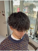 縦落ちスパイラルパーマ