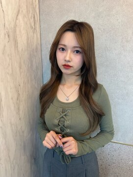 ハローバイシー 仙台(Hello by Sea) メルティカラー×フェミニンロング[似合わせカット/レイヤー]