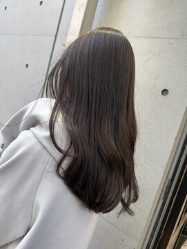 ディジョン(Dijon) 韓国顔まわりレイヤーカットグレージュオリーブベージュブラウン