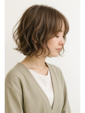 プラスイズム ヴェレン(PLUSISM Velen) ボブ外ハネくびれ京都宇治20代30代40代50代