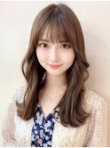 山村/韓国ヘアくびれヘア/前髪カット/フェイスフレーミング銀座