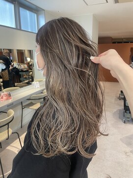 ノラギンザユー(NORA GINZA/U) ミルクティーハイライト外国人風ハイライト