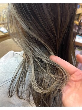 フィルム(film) #髪質改善#ハイライト#白髪ぼかし#イヤリングカラー
