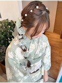浴衣ヘアセット