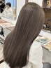 カット+フルカラー+髪質再整エアンストリートメント