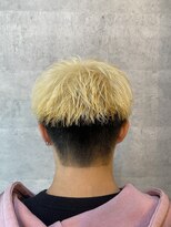 ブレイブ ヘアデザイン(BRaeVE hair design)&nbsp;メンズ金髪ショートスタイル