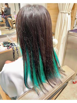 ラピスタ 池袋(Lapista) 韓国ヘアレイヤーカットダブルハイライトカラー【Lapista池袋】