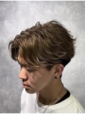 【フェザーショート】【ミルクティーベージュ】T
