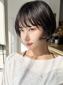 サークル(circle) 大人可愛い20代30代40代50代小顔ショートボブナチュラルショート