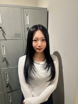 ロロネー 天満(Lolonois)&nbsp;【Lolonois天満】髪質改善ネイビー×レイヤーカット（大高歩）