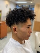 マキシム ナカイ(MAXIM NAKAI) ツイストパーマフェードアップバングスタイル