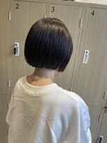 ハープット 府中けやき並木店(HearPut) ボブ/ミニボブ/ぱっつん/切りっぱなし/つや髪/暗めカラー/オイル