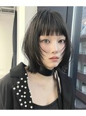 小顔みせ！レイヤーボブ