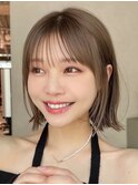 【Un ami】《増永剛大》似合わせ/大人レイヤーボブ/くびれボブ