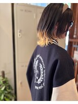 バグスドゥア(Bagus dua) 大人ガーリー毛先だけ金2.28