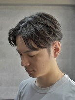 バーバーハウス ラヴィ 阿佐ヶ谷店(Barber House Lavie)&nbsp;センターパート×ニュアンスパーマ