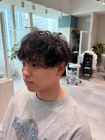 ミーク(meak)&nbsp;ゆるふわニュアンスパーマ丸みマッシュ