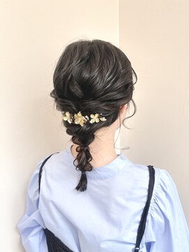 ムーア(MUA) ヘアセット×お出かけ