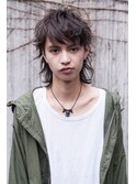 フェザーマッシュサイドパートショート×ワイルドアップバング☆
