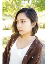 リゾナ ビューティパーク 前橋店(Rezona Beauty Park)&nbsp;◎エアータッチ◎柔らか耳掛けボブ