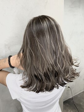 アポロ 横浜駅店(apollo) ハイライト×アッシュベージュ