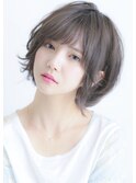 外ハネショートレイヤー☆アッシュカラー　DAYS