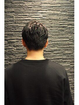 プレミアムバーバー 赤坂店(PREMIUM BARBER produce by HIRO GINZA) ツーブロック×ナチュラルパーマスタイル＜赤坂＞＜理容室＞