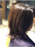 安定の外ハネヘアー