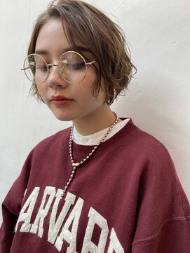 レオニード 表参道(LEONID) ショートボブ無造作パーマ♪