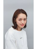 バッカ(BACCA)&nbsp;#30代　大人可愛い上品カール　外ハネ　前髪なし#