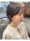 すっきりショートヘア