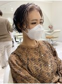 【F.】中崎町20代30代顔まわりハイライトハンサムショート
