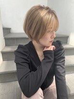 ロンドブルーム 天神大名店(Lond Bloom)&nbsp;大人可愛いヘア/ヘルシーショートボブ
