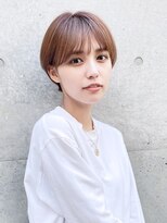 アルバム 渋谷パルコ(ALBUM) マッシュショート_チェリーブラウンフェミニンロング_68883