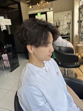 アイズ 海老名(AIZU) 無造作マッシュ　無造作センターパート　王道マッシュ