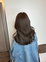 ネウィ 国分寺(newi)&nbsp;ミディアムレイヤーカット艶髪/美髪スタイル