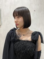 ロンドソレイユ 池袋(Lond soleil)&nbsp;ボブ/前髪カット/レイヤーカット×ケアブリーチ/デザインカラー