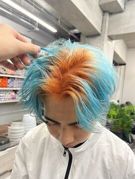 ヴァーディ オモテサンドウ(Vardy omotesando) メンズカラー・デザインカラー・ツートンカラー