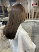 エタ(eta)&nbsp;【eta】シアーベージュ×髪質改善トリートメント/梁本