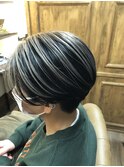 ショートボブハイライト