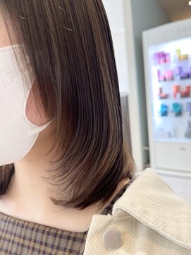アメイジングヘアー 美沢店(AMAZING HAIR) 流行りの顔周りレイヤー/ミディアムレイヤー/20代30代40代