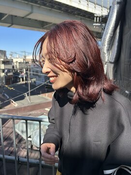 シスタ 二子玉川(SiSTA) レイヤーボブ/ミディアムレイヤー/ボブウルフ/二子玉川美容室