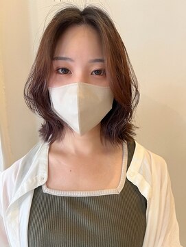 フェイバリットガーデン(favorite garden) レイヤー外はねボブ20代3(代40代大人スタイル