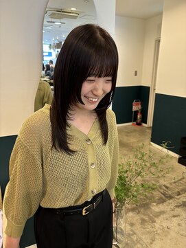 ヘアーブレイス(hair brace) 姫カット×レイヤーカット